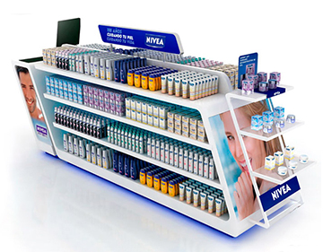 NIVEA Display Cabinet