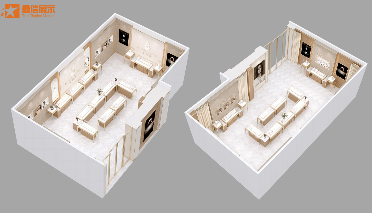 Precautions for Store Design-Take a jewelry store as an example