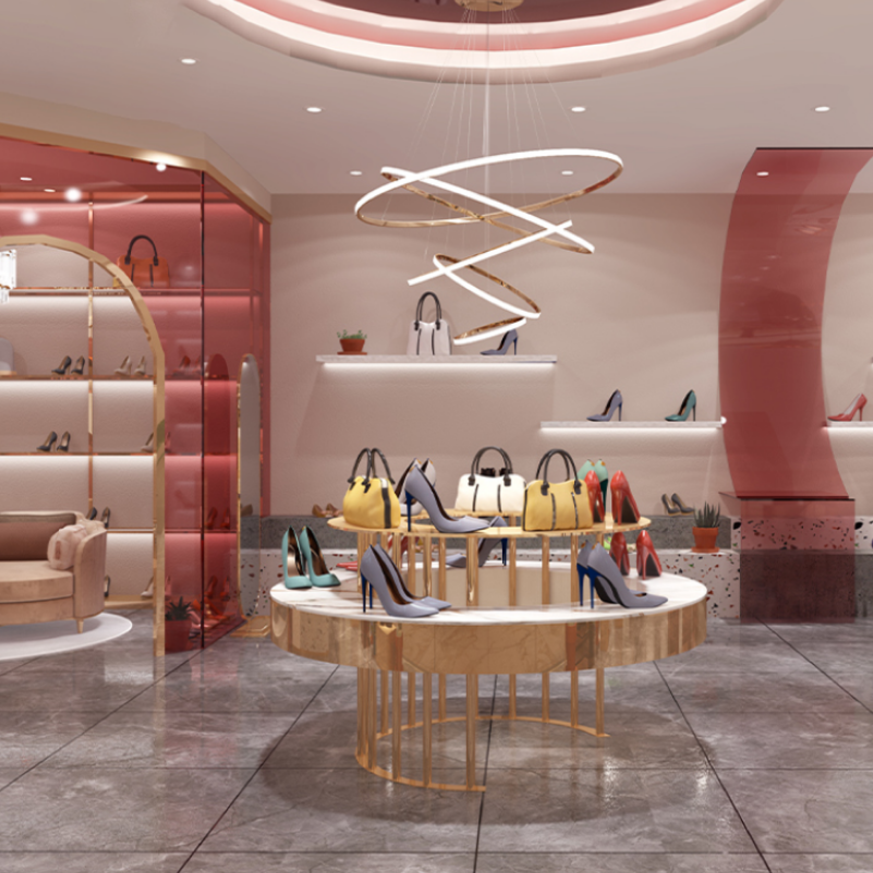 shoe and bag display rack