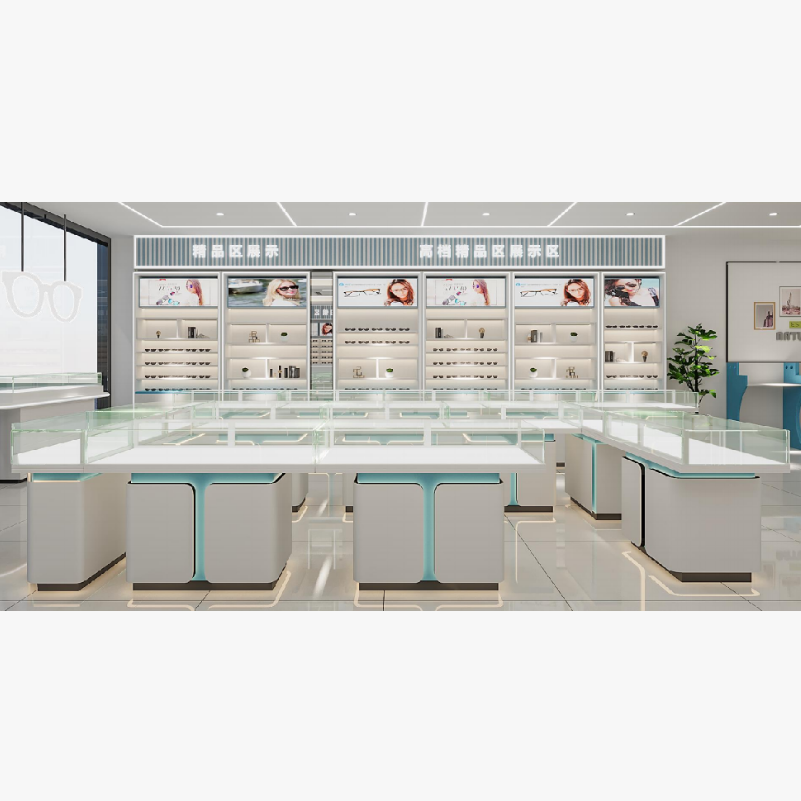 Glasses display cabinet