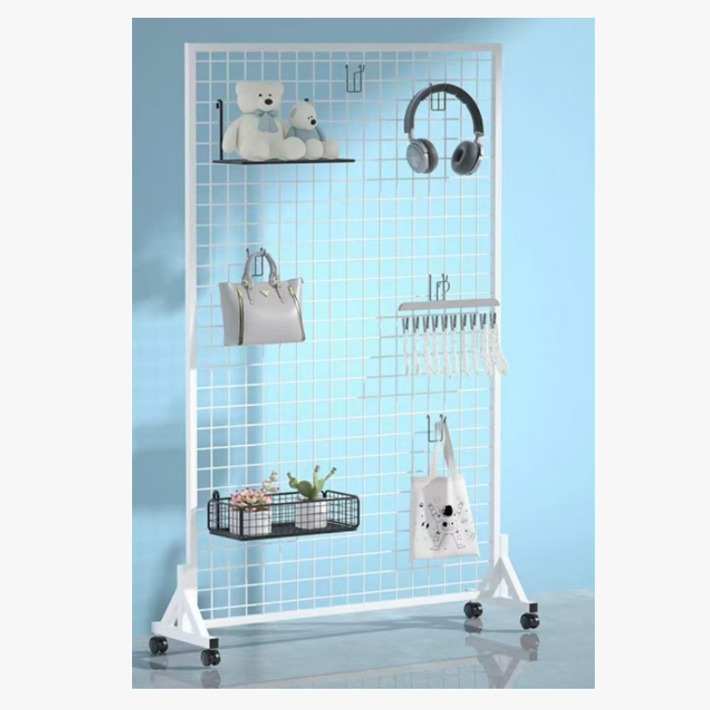 Metal display rack