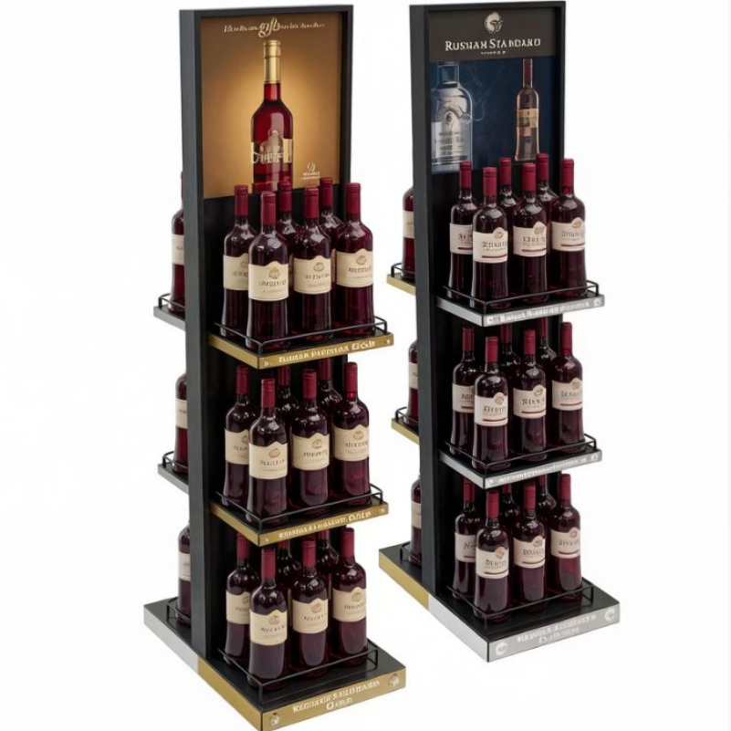 Wine display rack