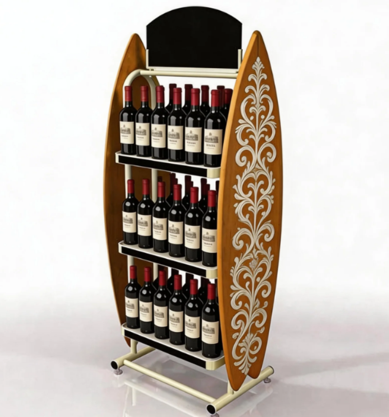 Wine display rack