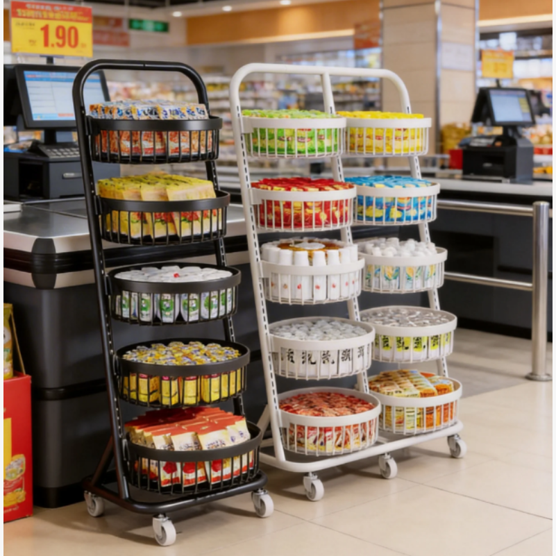 Multi layer display rack